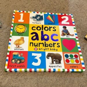 colors abc numbers priddy books